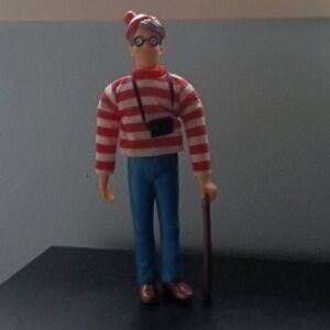 Where's Waldo 12" Action Figure Doll 1990, Applause, Camera, Handford